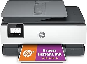 Caratteristiche tecniche della HP OfficeJet Pro 8012e