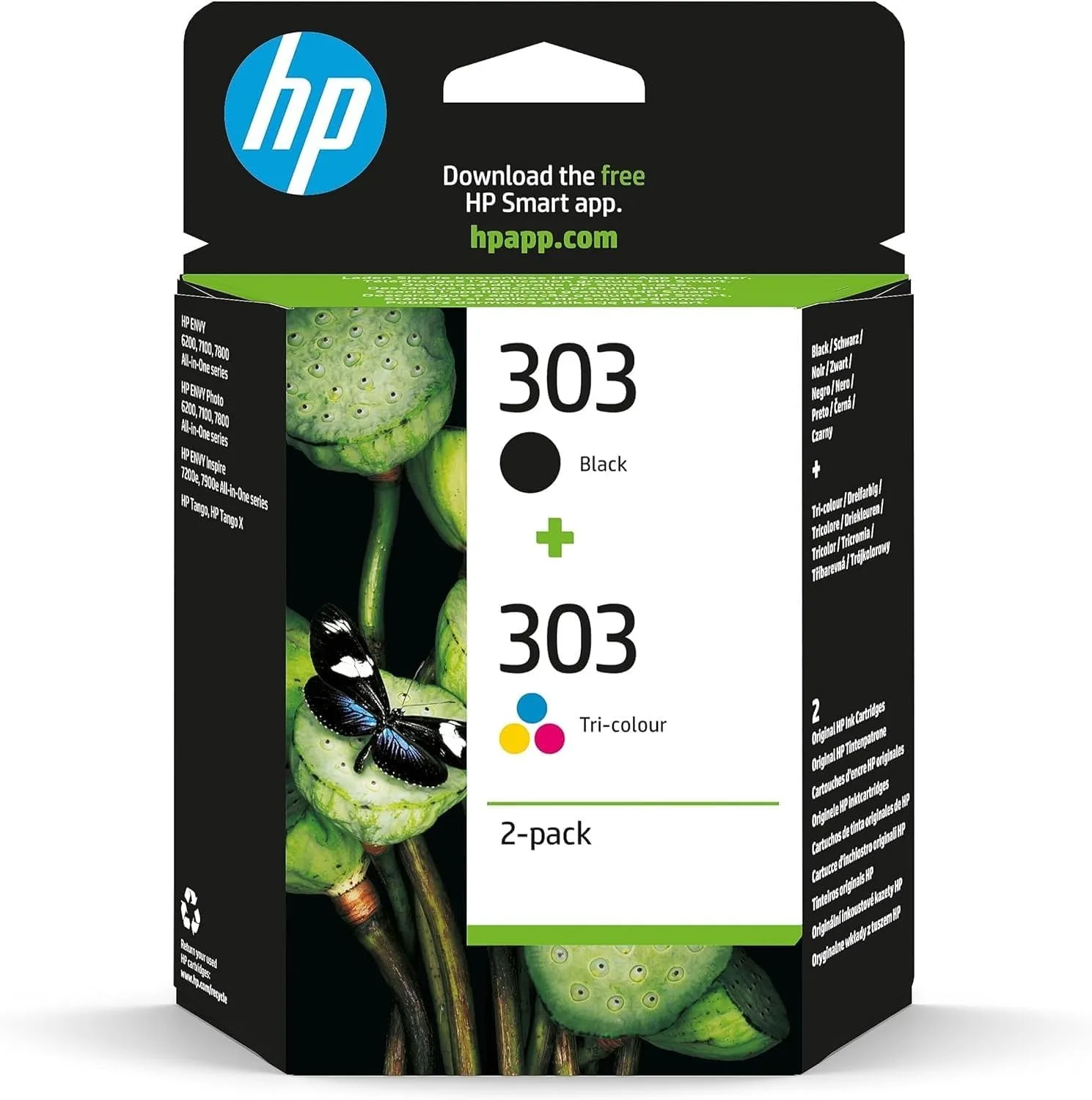 HP303 CANON PG540 - CANON CL541