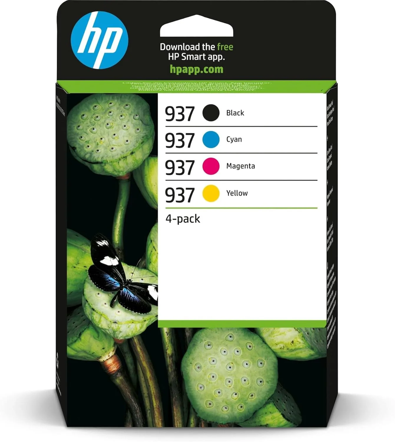 HP937 CANON PG540 - CANON CL541