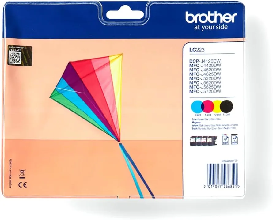 LC-223 - BROTHER CANON PG540 - CANON CL541
