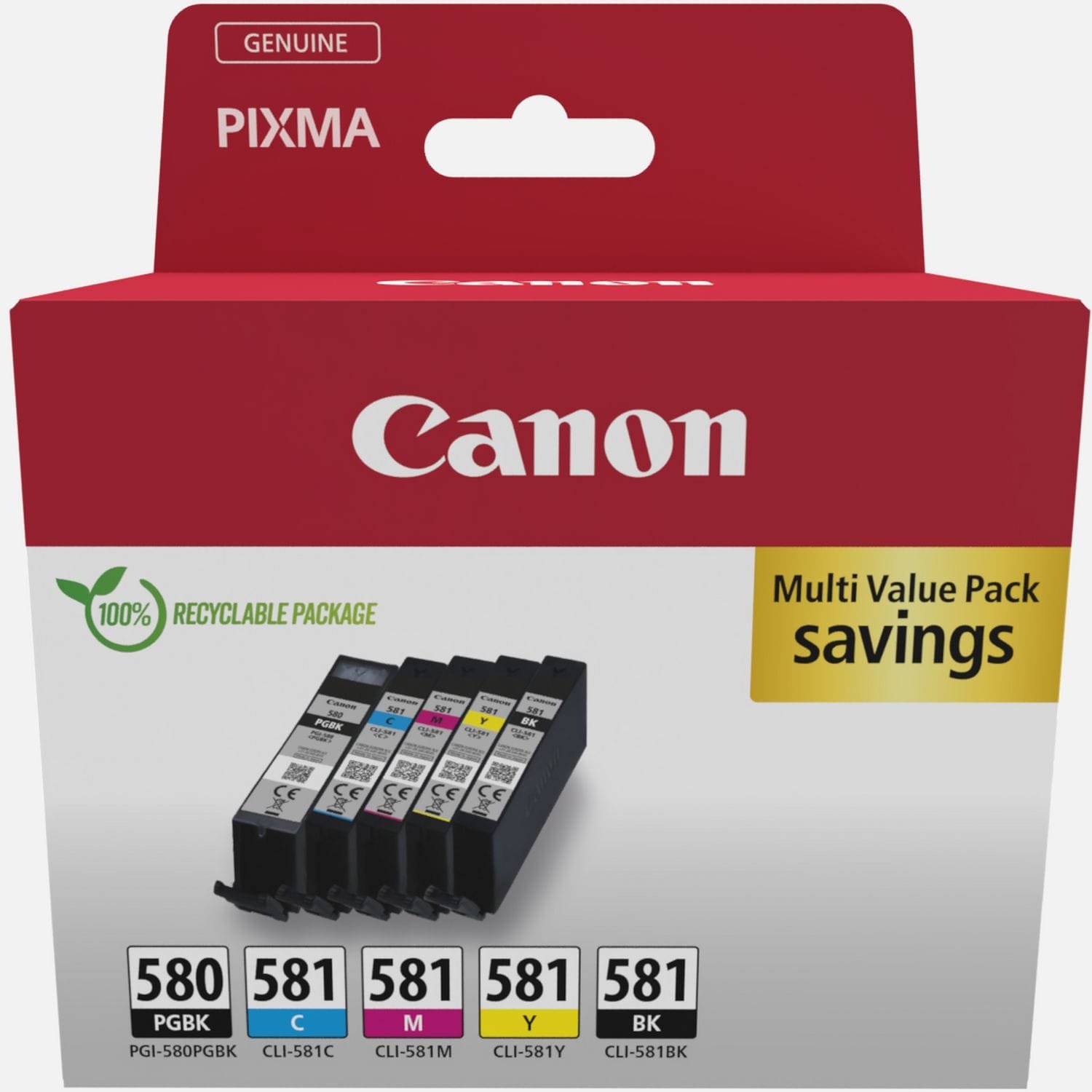 PGI580 - CLI581 - CANON CANON PG540 - CANON CL541